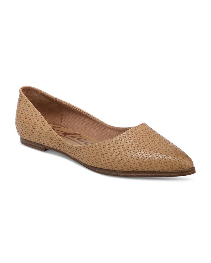 Women's Hill Pointed Toe Flats PD08 $42.72 Shoes