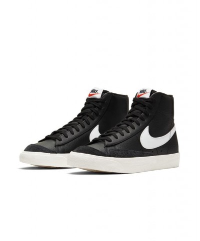 Men's Blazer Mid 77 Vintage-Inspired Casual Sneakers Multi $47.15 Shoes