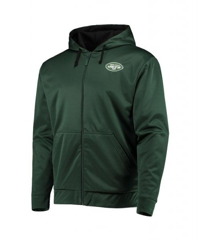 Men's Green and Black New York Jets Apprentice Full-Zip Hoodie $46.00 Sweatshirt