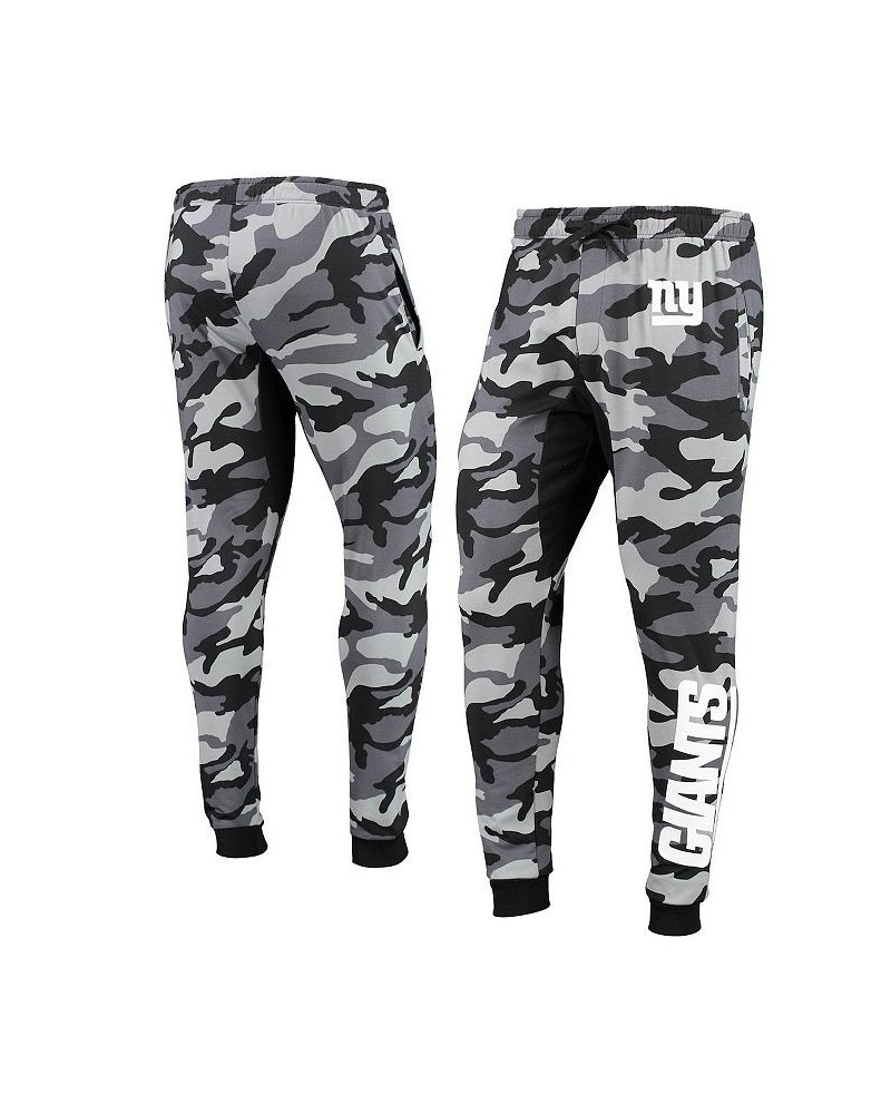 Men's Black New York Giants Camo Jogger Pants $35.20 Pants