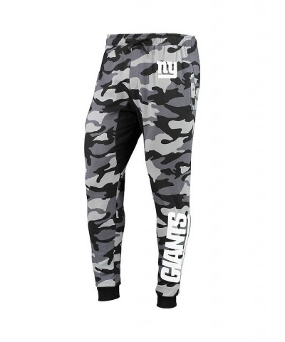 Men's Black New York Giants Camo Jogger Pants $35.20 Pants