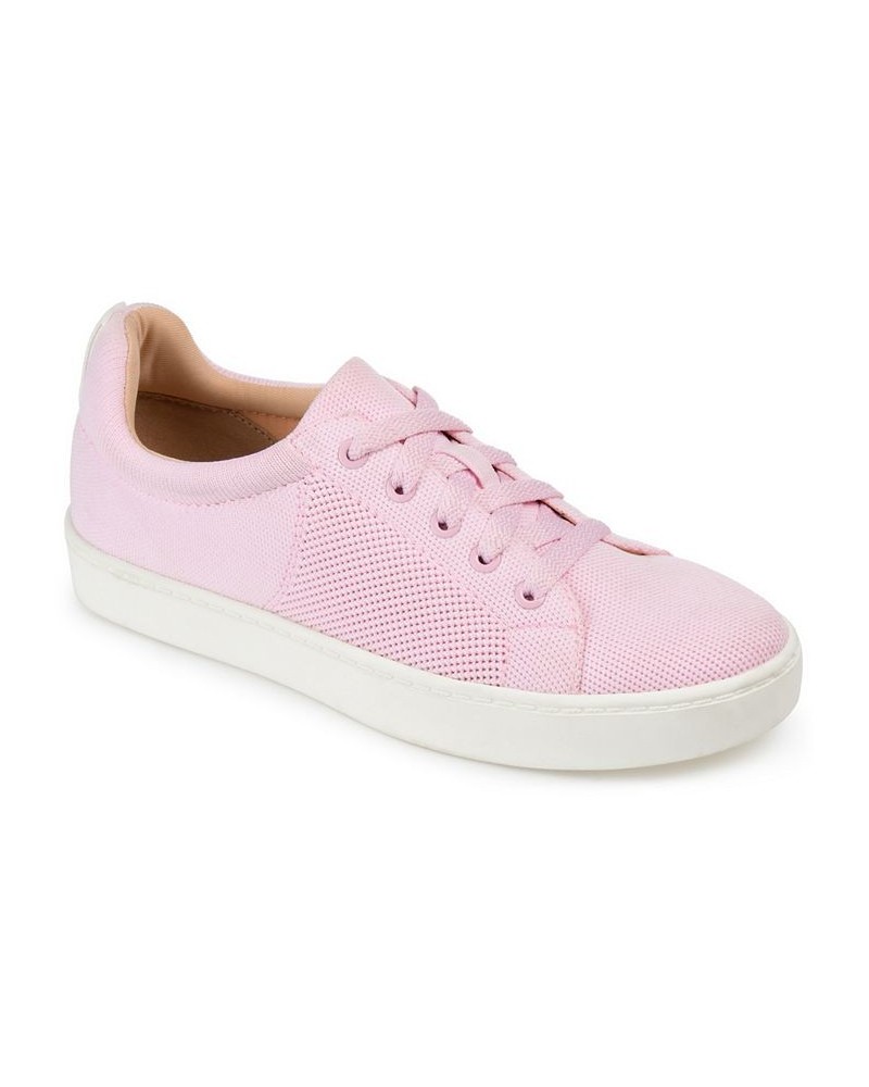 Women's Wide Width Kimber Sneakers Pink $53.99 Shoes