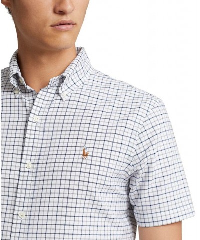 Men's Classic-Fit Oxford Shirt Gray $58.75 Shirts