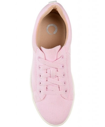 Women's Wide Width Kimber Sneakers Pink $53.99 Shoes