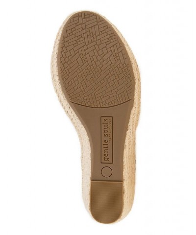 Women's Cody Wedge Espadrille Sandals Brown $59.77 Shoes