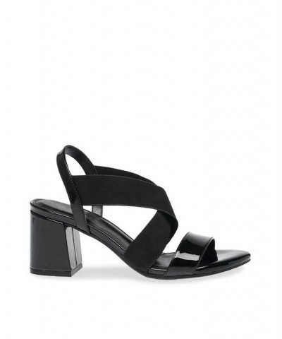 Women's Ryles Heel Sandals Black $35.60 Shoes