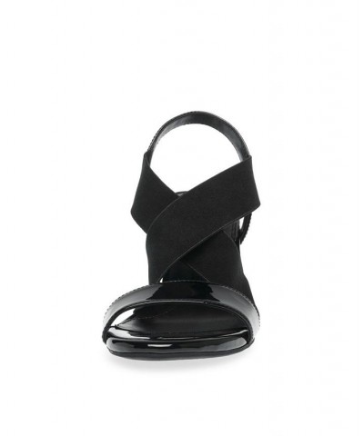 Women's Ryles Heel Sandals Black $35.60 Shoes