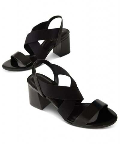 Women's Ryles Heel Sandals Black $35.60 Shoes