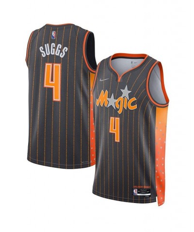 Men's Jalen Suggs Anthracite Orlando Magic 2021/22 Swingman Jersey - City Edition $36.38 Jersey