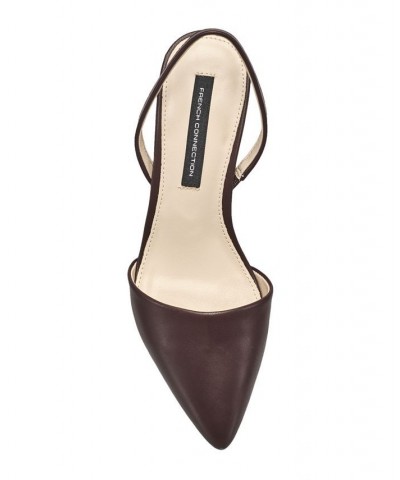 Women's Slingback Pumps Brown $46.06 Shoes