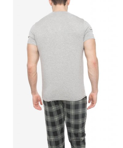 Men's Sleep Undershirt Gray $15.98 Underwear