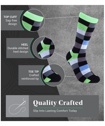 Men's Bold Designer Dress Socks Pack of 6 PD01 $15.98 Socks