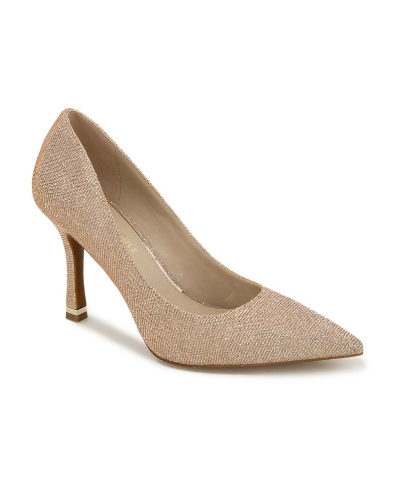 Women's Romi Pumps Light Gold $44.48 Shoes