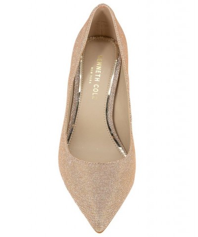 Women's Romi Pumps Light Gold $44.48 Shoes