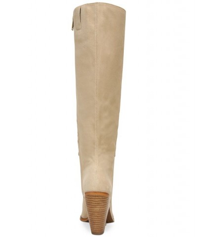 Annabel Tall Western Boots Tan/Beige $49.60 Shoes