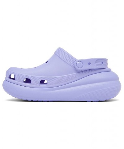 Women's Classic Crush Clogs Purple $27.95 Shoes