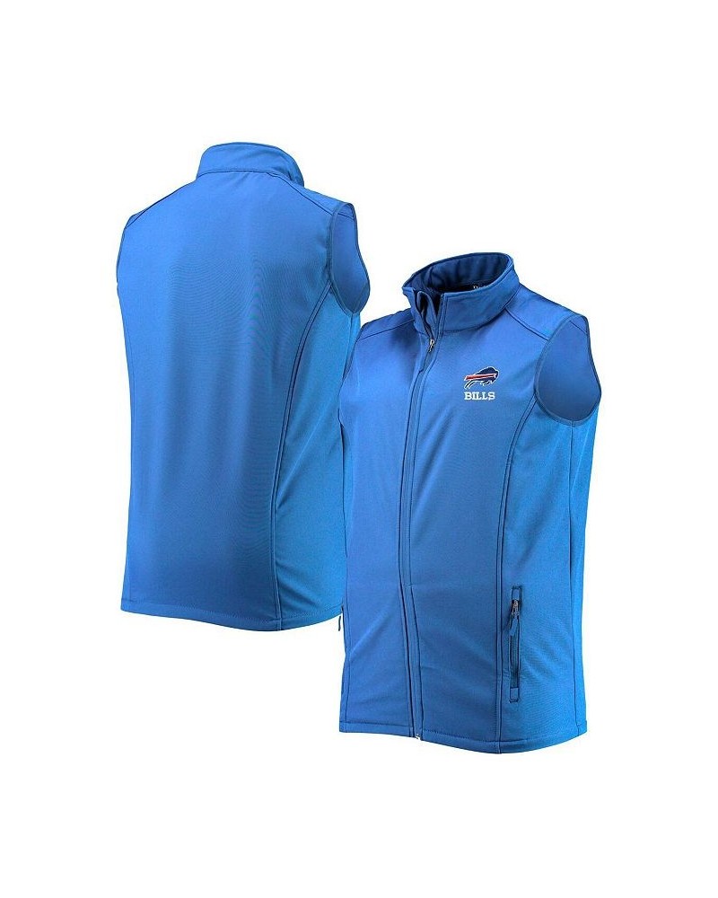 Men's Royal Buffalo Bills Big and Tall Archer Softshell Full-Zip Vest $39.20 Jackets