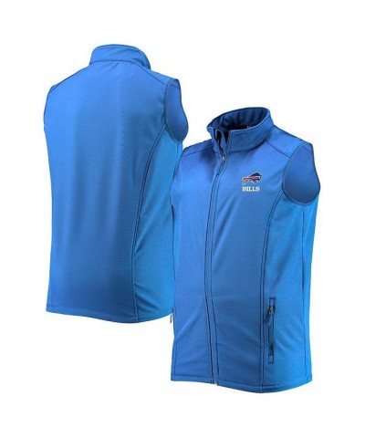 Men's Royal Buffalo Bills Big and Tall Archer Softshell Full-Zip Vest $39.20 Jackets