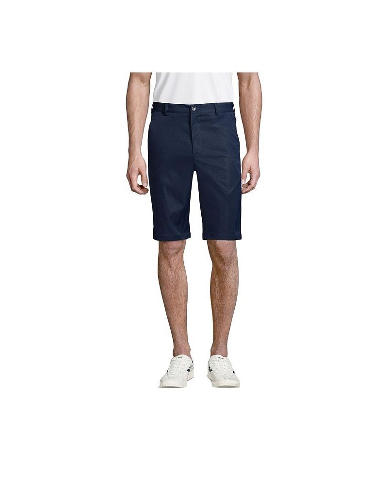 School Uniform Men's Active Chino Shorts Blue $27.58 Shorts