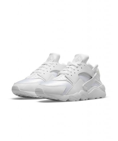 Men's Air Huarache Casual Sneakers White $62.10 Shoes