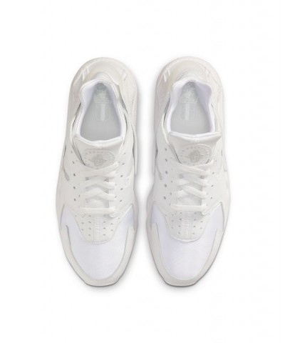 Men's Air Huarache Casual Sneakers White $62.10 Shoes