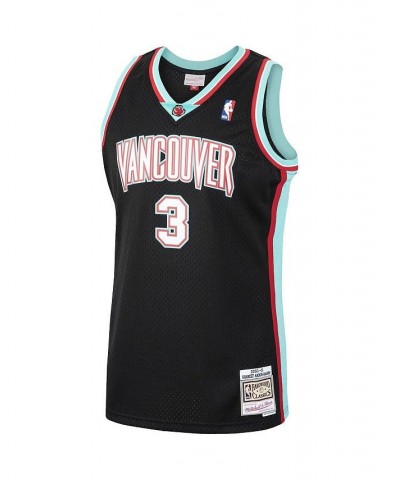 Men's Shareef Abdur-Rahim Black Vancouver Grizzlies 2000-2001 Hardwood Classics Swingman Jersey $60.90 Jersey