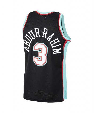 Men's Shareef Abdur-Rahim Black Vancouver Grizzlies 2000-2001 Hardwood Classics Swingman Jersey $60.90 Jersey