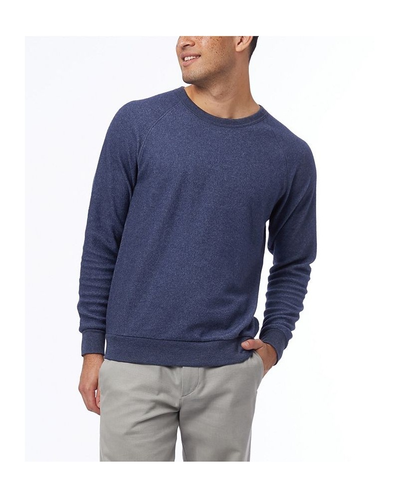 Men's Champ Eco-Teddy Fleece Sweatshirt Blue $40.18 Sweatshirt