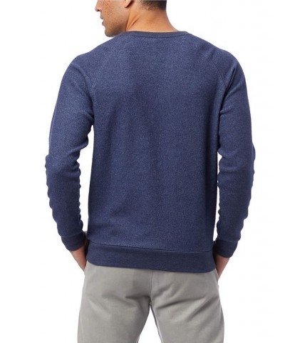 Men's Champ Eco-Teddy Fleece Sweatshirt Blue $40.18 Sweatshirt