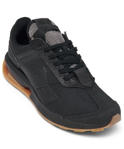 Men's Air Max Pre-Day Casual Sneakers Black $62.35 Shoes
