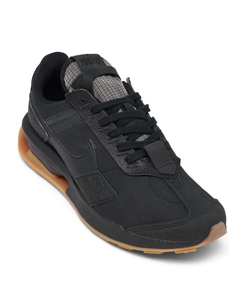 Men's Air Max Pre-Day Casual Sneakers Black $62.35 Shoes