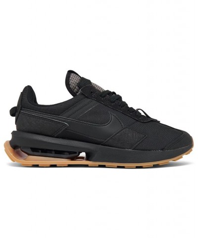 Men's Air Max Pre-Day Casual Sneakers Black $62.35 Shoes