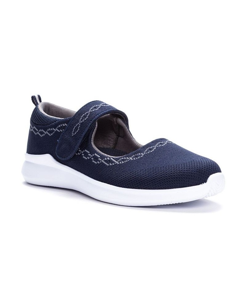 Women's Travelbound Mary Jane Shoes Blue $42.48 Shoes