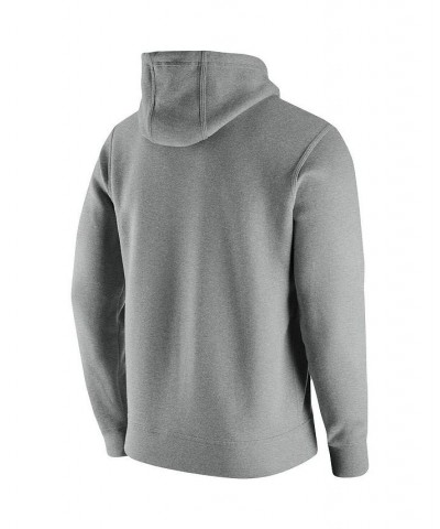 Men's Heathered Gray LSU Tigers Vintage-Like School Logo Pullover Hoodie $34.85 Sweatshirt