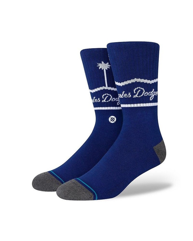 Men's Los Angeles Dodgers Diamond Blue Pro On-Field Crew Socks $16.49 Socks