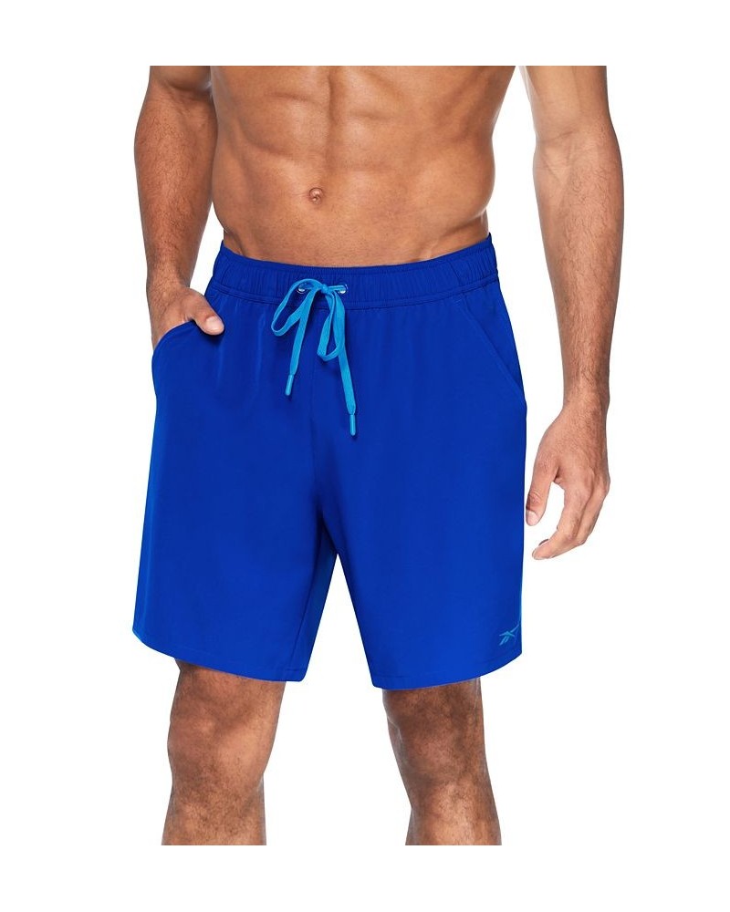 Men's Quick-Dry 7" Core Volley Swim Shorts Blue $17.97 Swimsuits