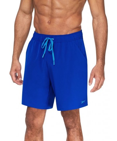 Men's Quick-Dry 7" Core Volley Swim Shorts Blue $17.97 Swimsuits