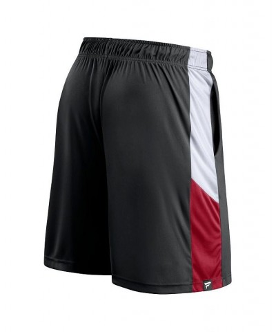 Men's Branded Black Miami Heat Champion Rush Practice Performance Shorts $18.00 Shorts