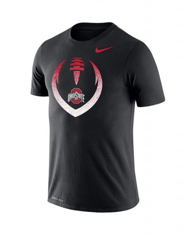 Men's Black Ohio State Buckeyes Big and Tall Legend Football Icon Performance T-shirt $24.50 T-Shirts