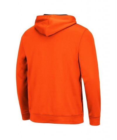 Men's Orange Oklahoma State Cowboys Sunrise Pullover Hoodie $27.30 Sweatshirt