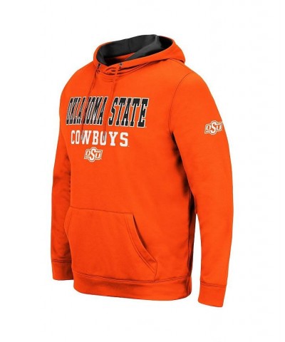 Men's Orange Oklahoma State Cowboys Sunrise Pullover Hoodie $27.30 Sweatshirt