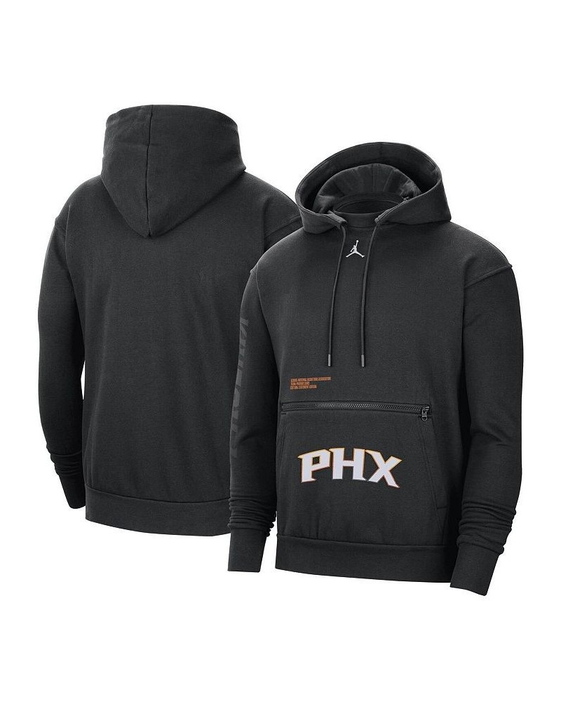 Men's Brand Black Phoenix Suns Courtside Statement Edition Pullover Hoodie $47.50 Sweatshirt