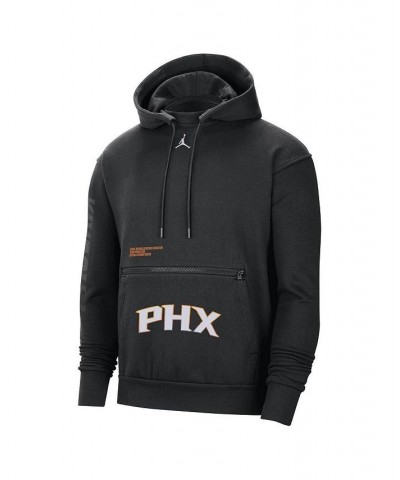 Men's Brand Black Phoenix Suns Courtside Statement Edition Pullover Hoodie $47.50 Sweatshirt