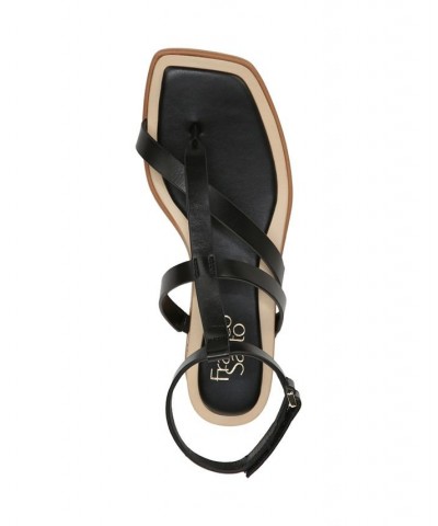 Sybil Thong Sandals Black $47.50 Shoes