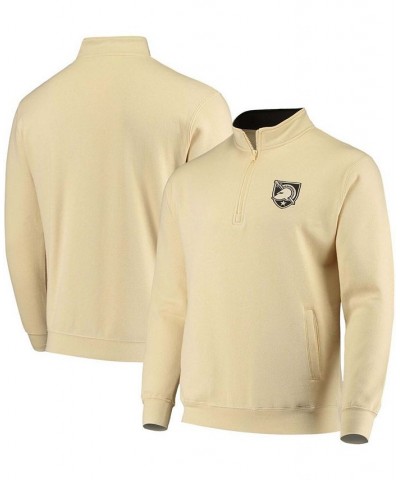 Men's Gold-Tone Army Black Knights Tortugas Logo Quarter-Zip Jacket $35.39 Sweatshirt