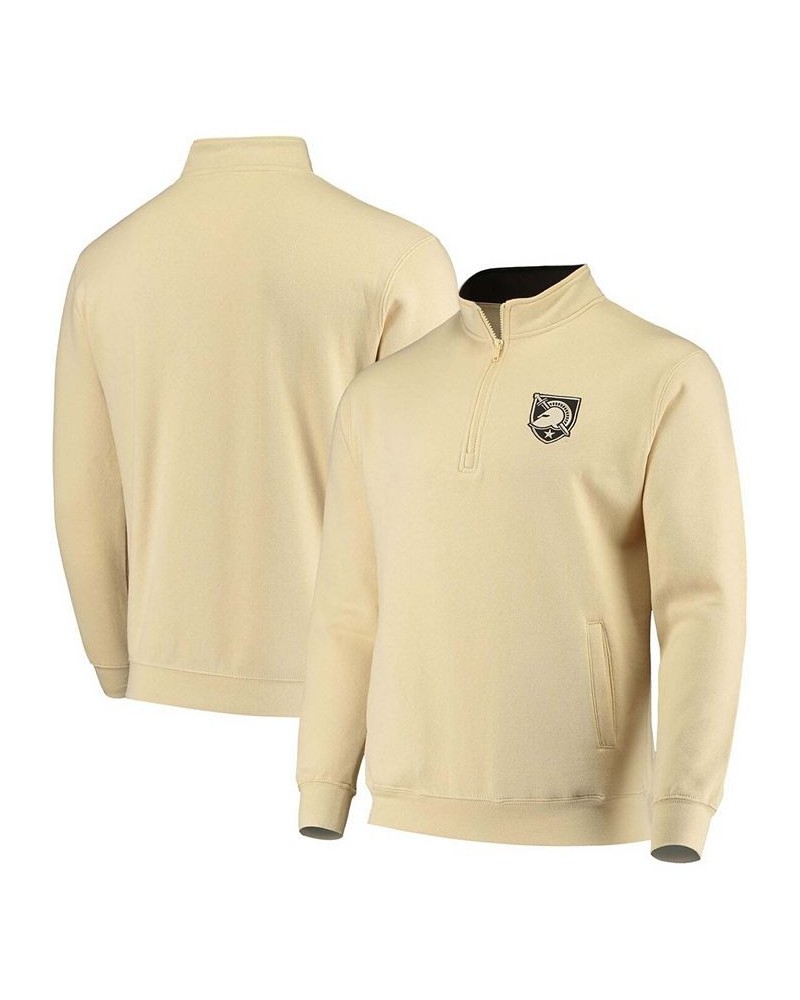 Men's Gold-Tone Army Black Knights Tortugas Logo Quarter-Zip Jacket $35.39 Sweatshirt