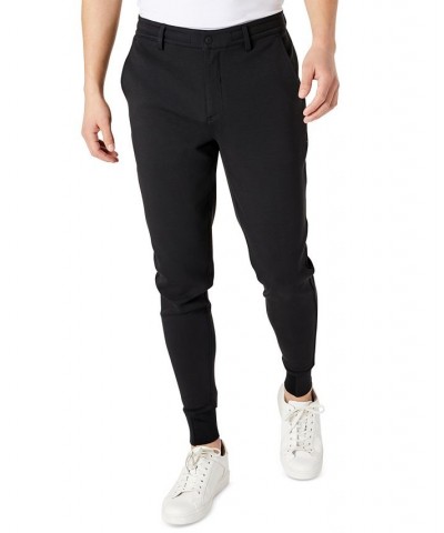 Men's Stretch Knit Joggers Black $21.60 Pants