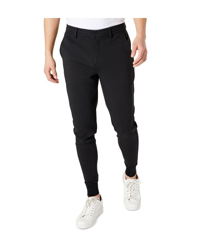 Men's Stretch Knit Joggers Black $21.60 Pants