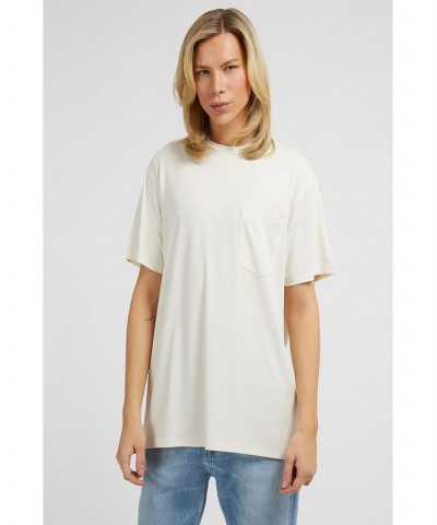 Men's Eco Crewneck Logo T-shirt White $28.32 T-Shirts