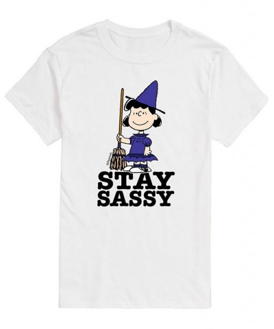 Men's Peanuts Stay Sassy T-shirt White $19.59 T-Shirts